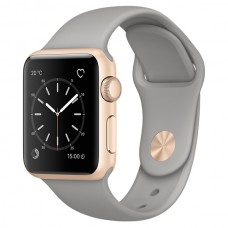 Смарт-часы Apple Watch S2 Sport 38mm Gold Al/Concrete (MNP22RU/A)