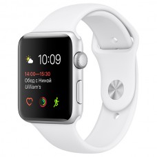 Смарт-часы Apple Watch S1 Sport 38mm Silver Al/White (MNNG2RU/A)